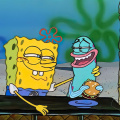 Suspicious spongebob