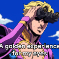 A golden experience for my eyes