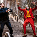 Joker and Peter Parker dancing