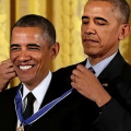Obama auto congratulate