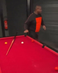 ah fils de pute tir raté billard
