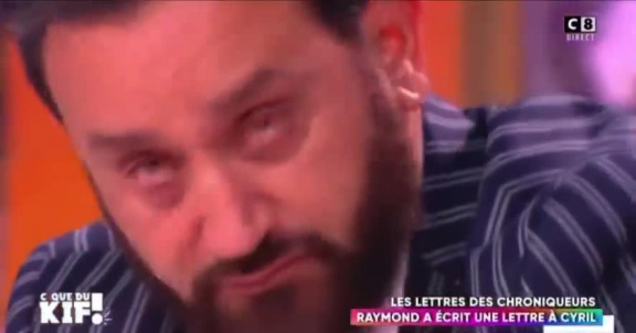 cyril hannona pleure triste discours