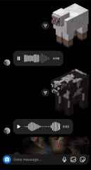 imitation animaux minecraft instagram