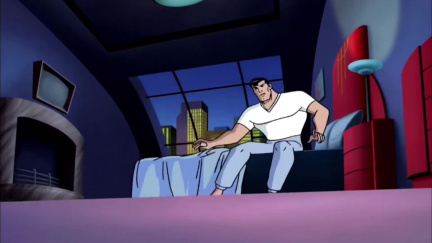 superman sleep shock nightmar