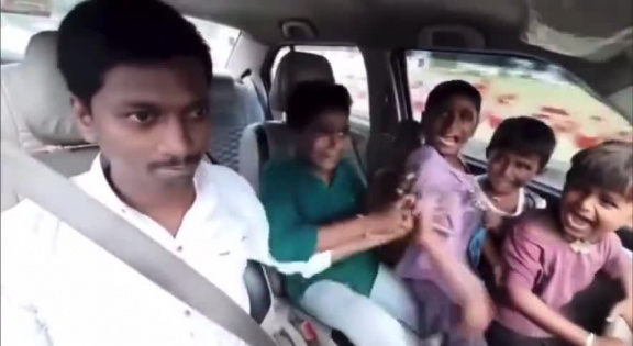 indian indien kidnapping enfant voiture pleure peur