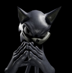 sonic think horny