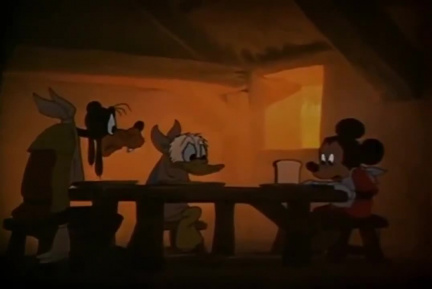 donald micket et dingo pauvre miche de pain