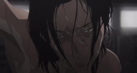 douche anime depression