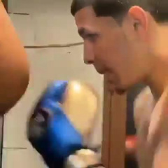 box fesse sparring