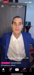 live tiktok immitation journal tf1