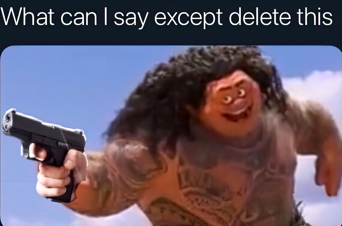 Delete this Maui