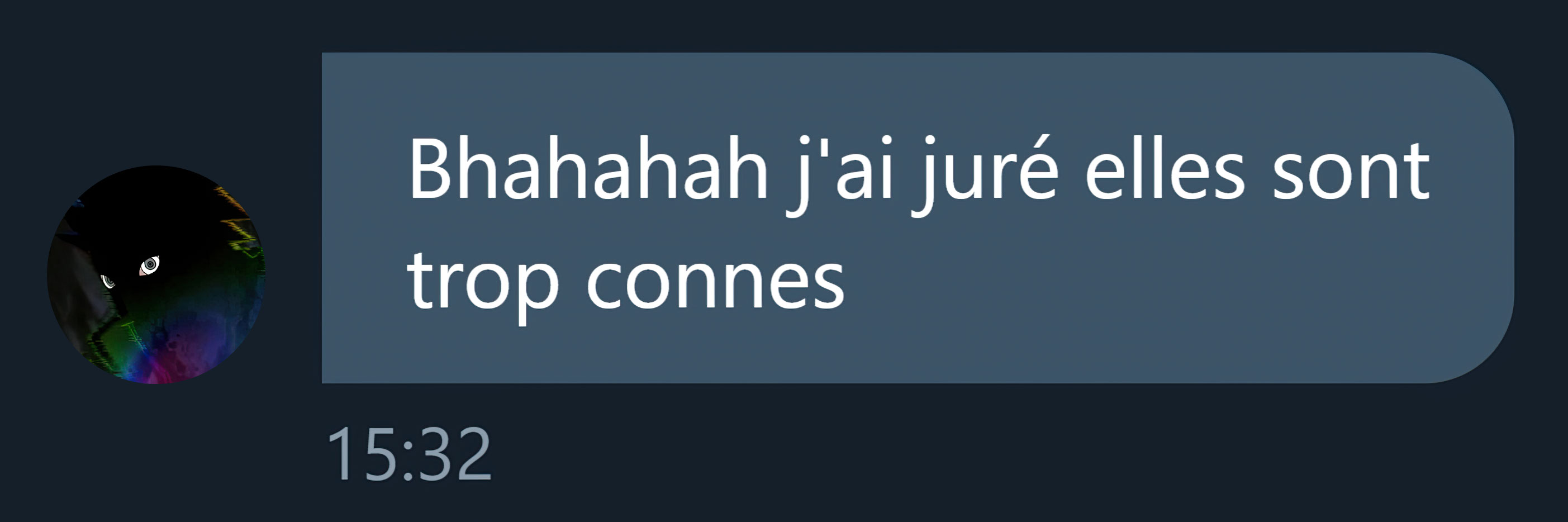 Froze message 3