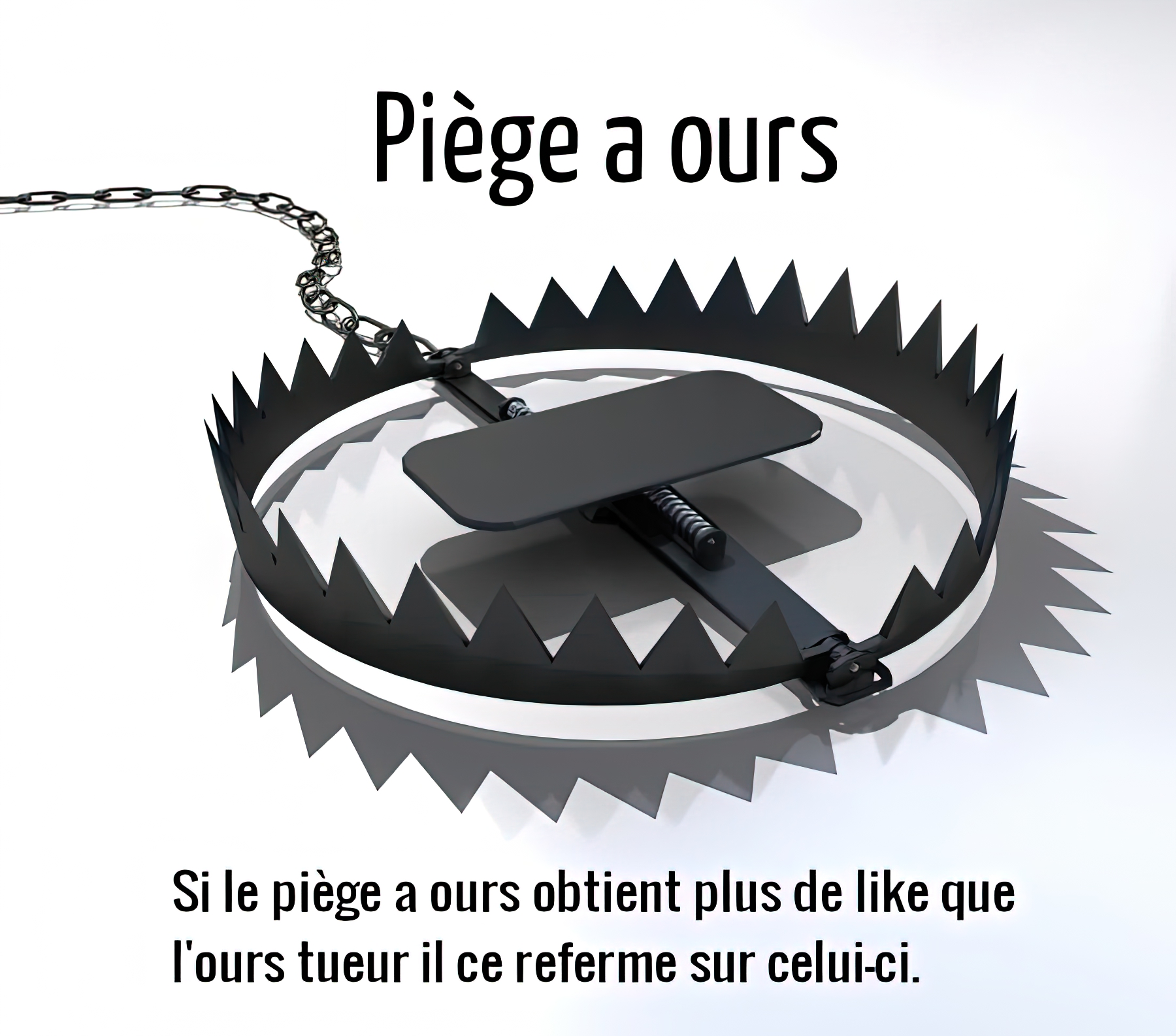 Grenouille - Piège à ours