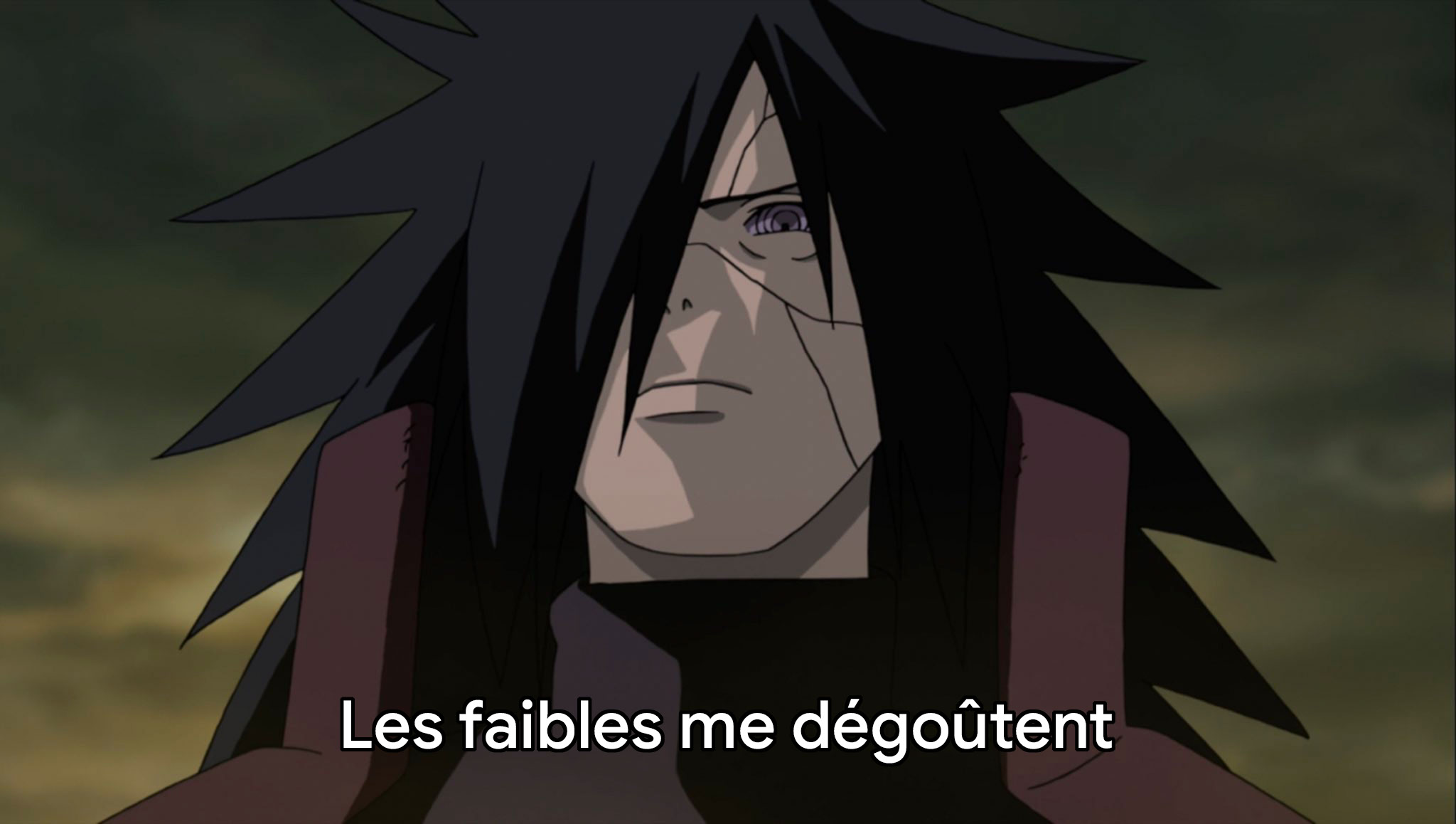 Les faibles me dégoûtent