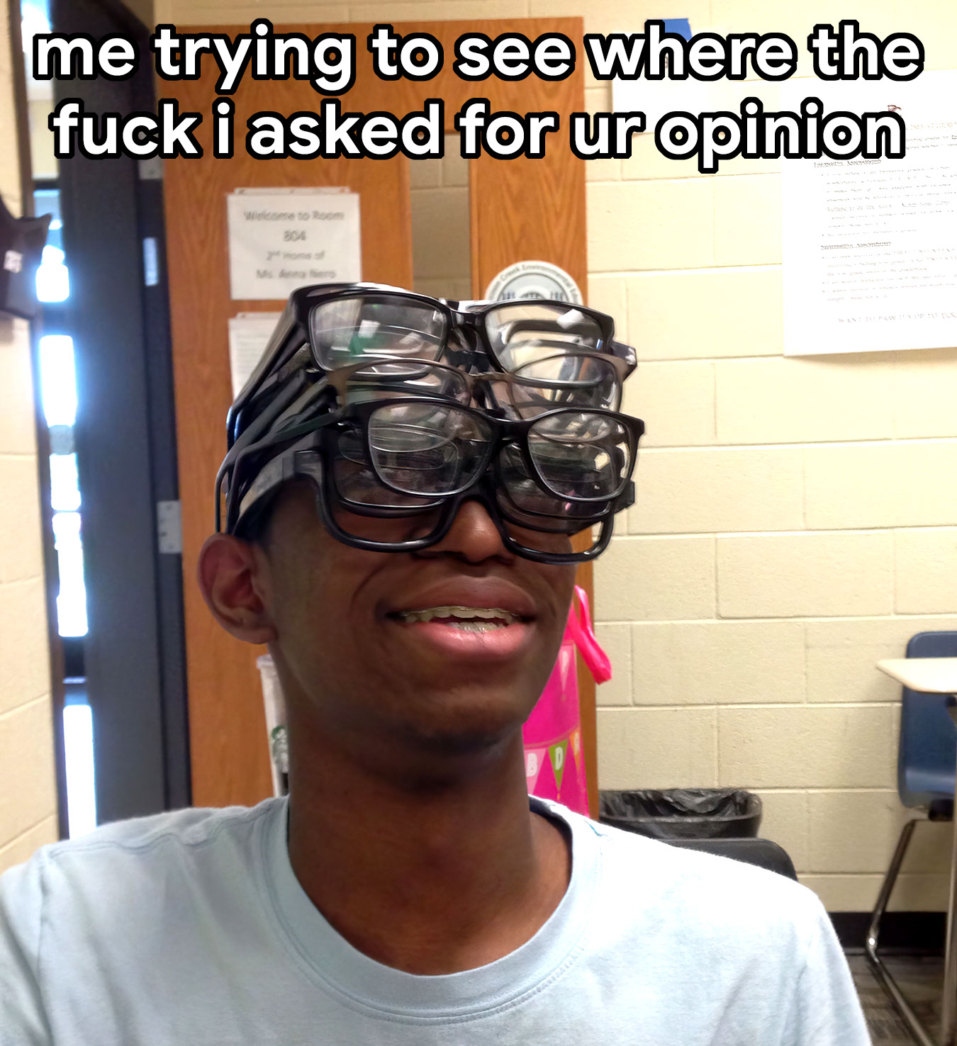 me trying to see where i asked