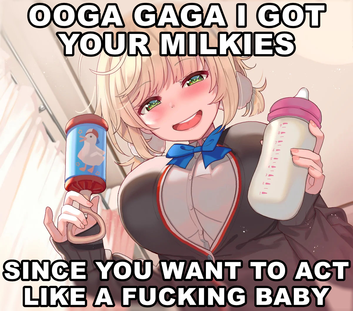 Ogga gaga I got your milkies