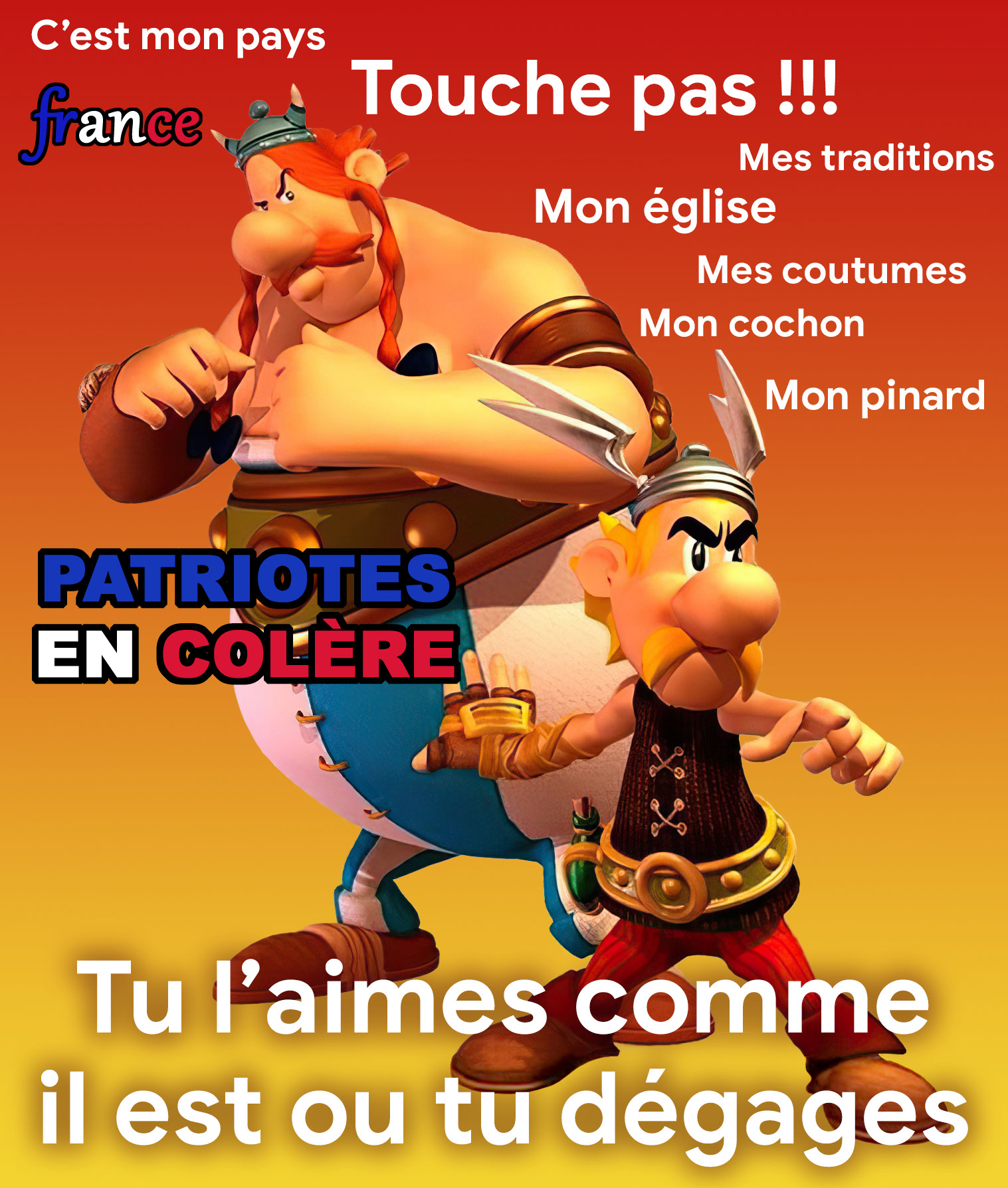Patriotes en colère