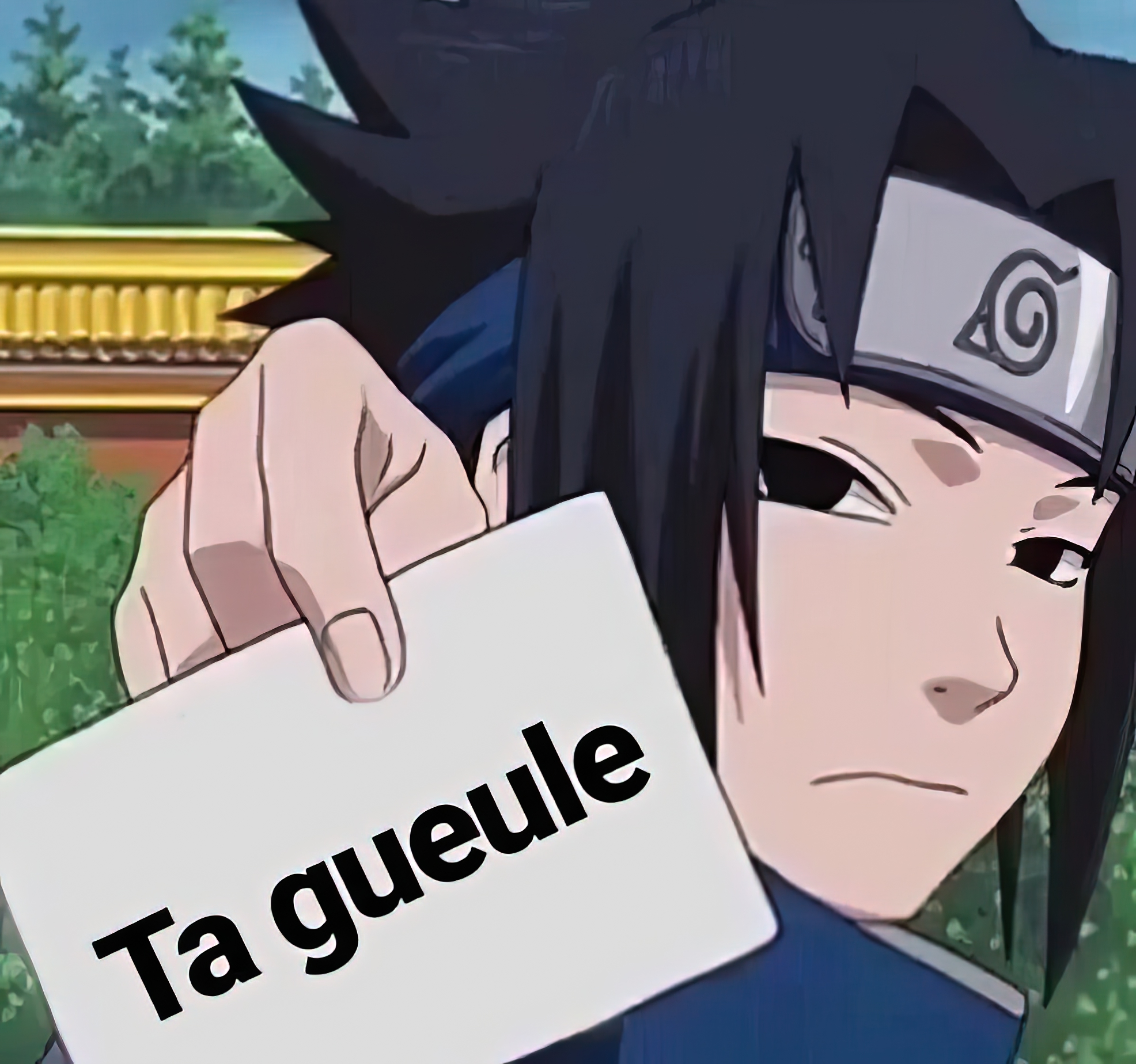 Sasuke ta gueule