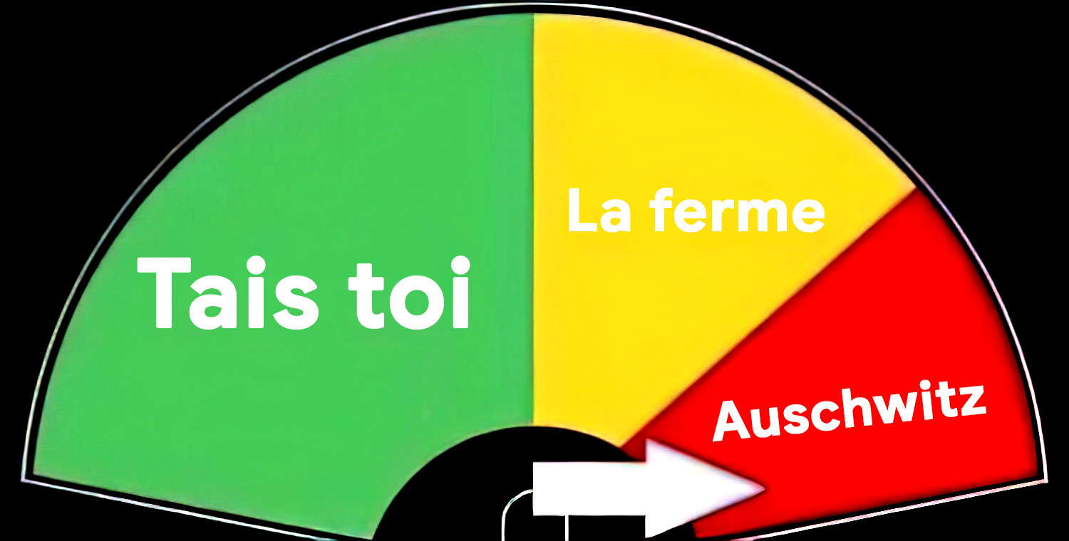 Tais toi, la ferme, Auschwitz