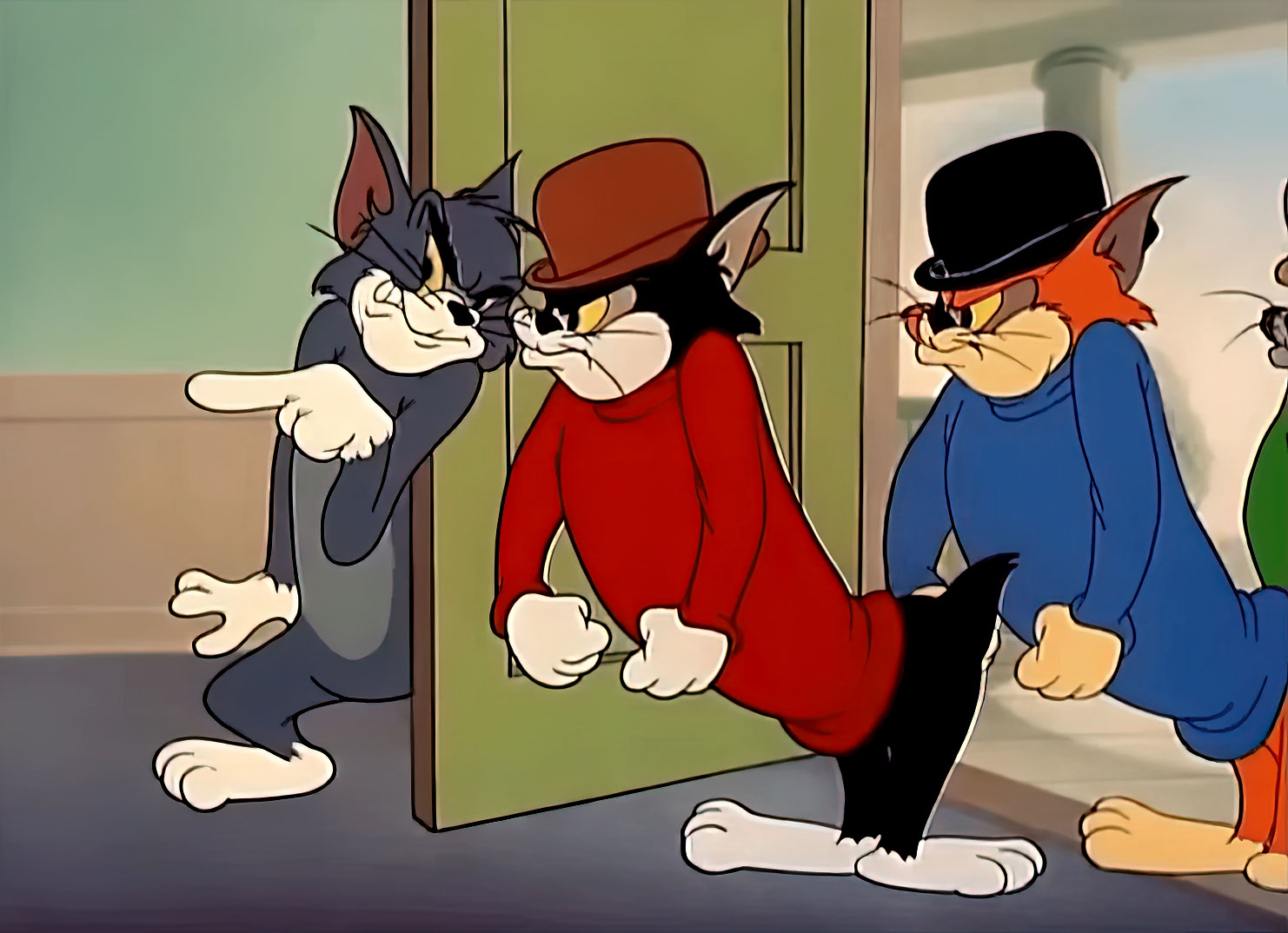 Tom montre où tu es