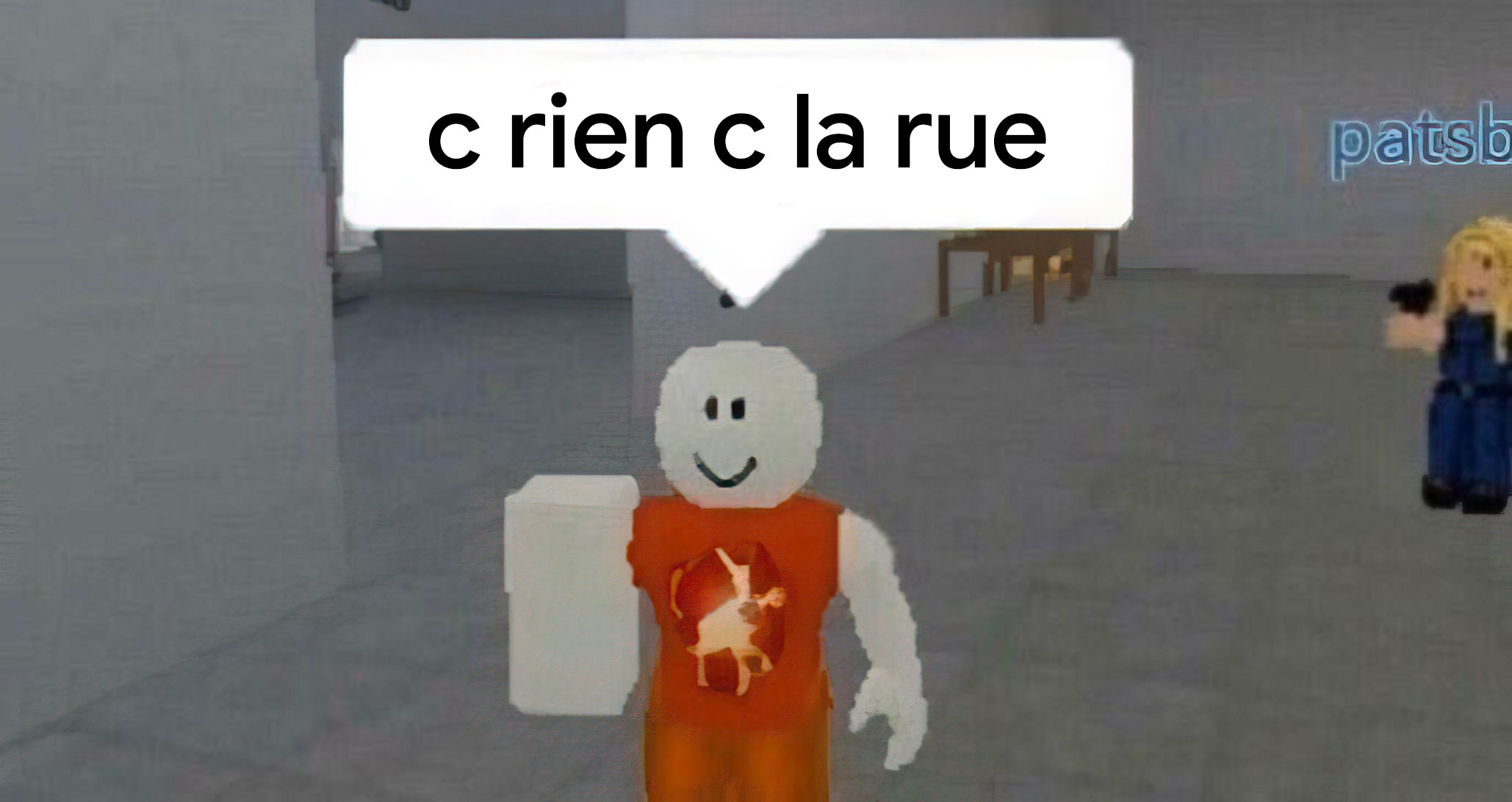 c rien c la rue