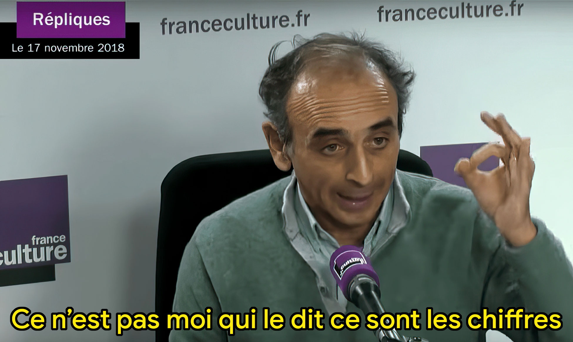 Ce n'est pas moi qui le dit ce sont les chiffres