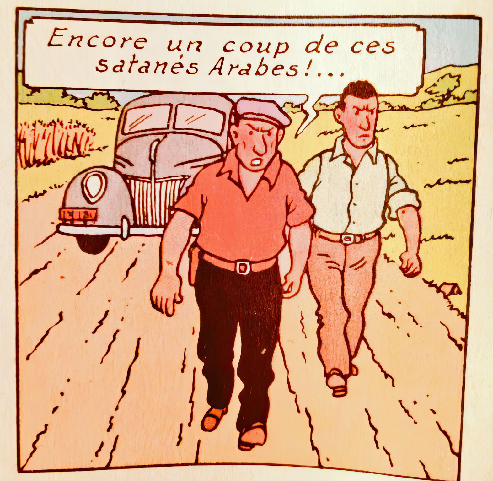 Encore les arabes