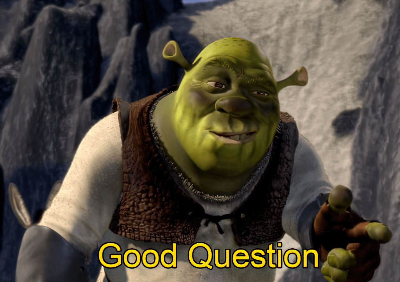 Good question