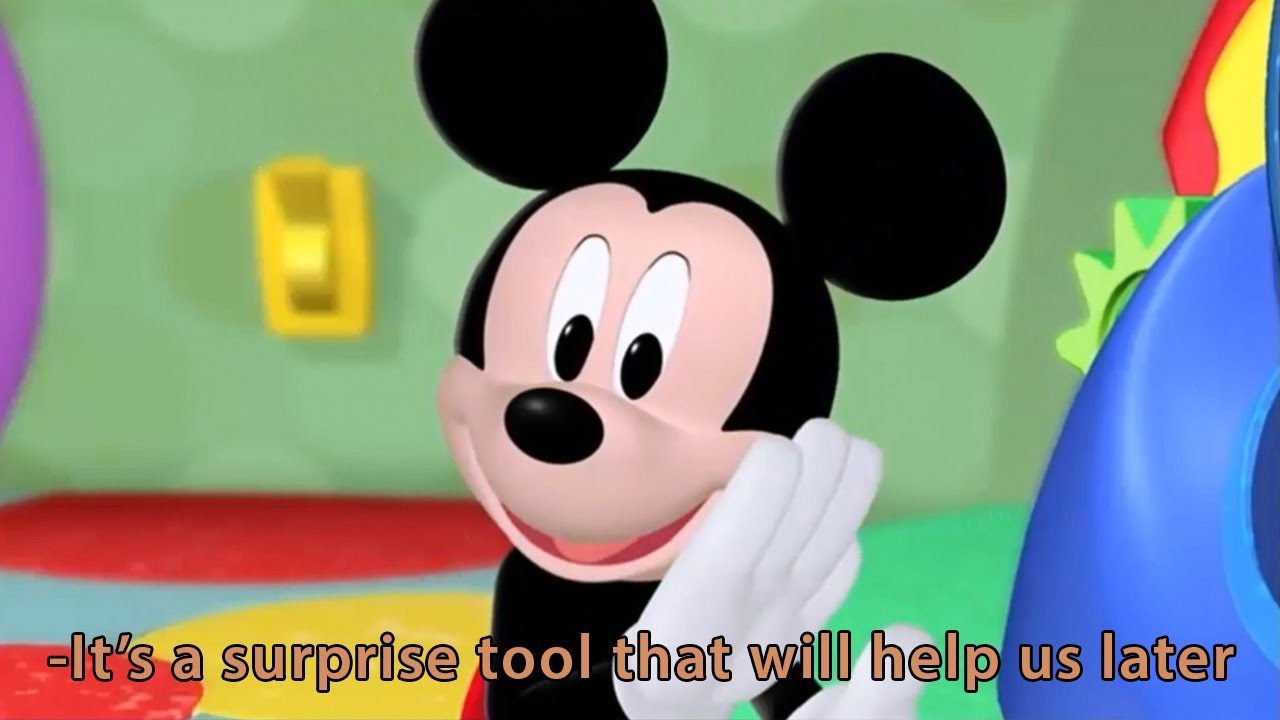 It's a surprise tool