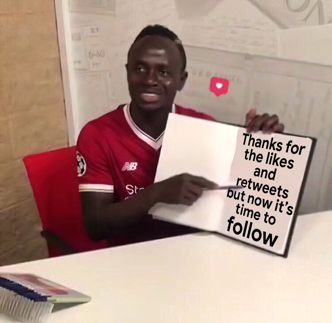 It's time to follow