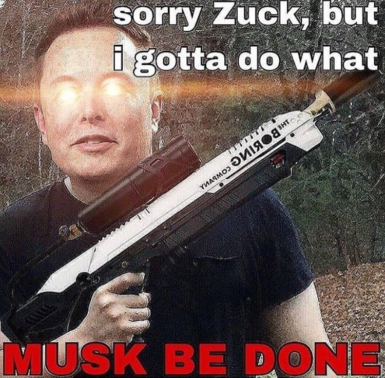 Musk be done