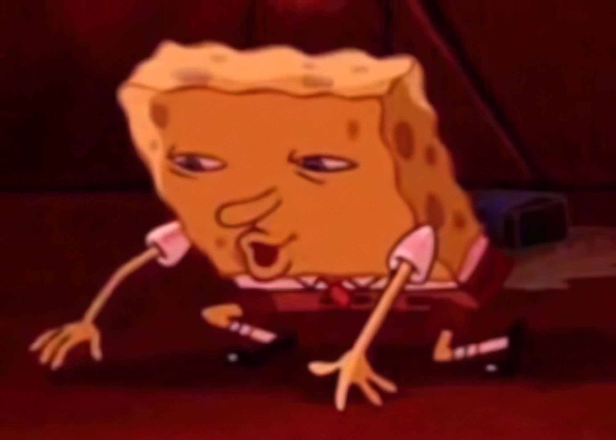 SpongeBob looking For contacts