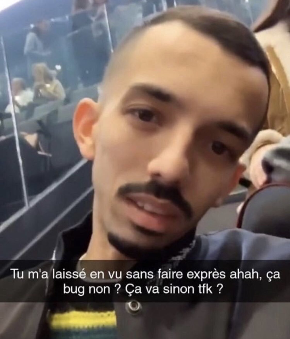 Tu m'as laissé en vu