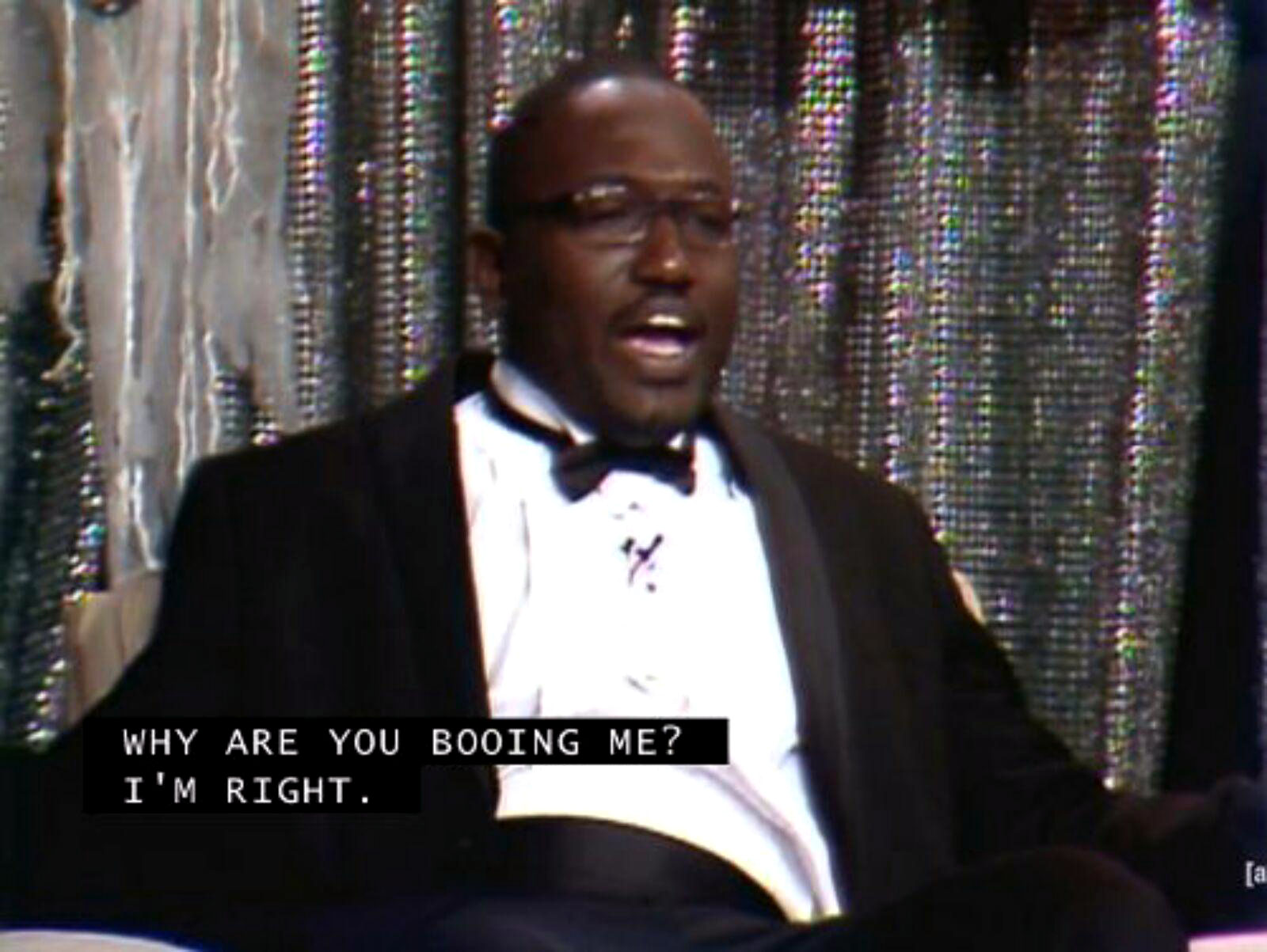 Why are you booing me im right