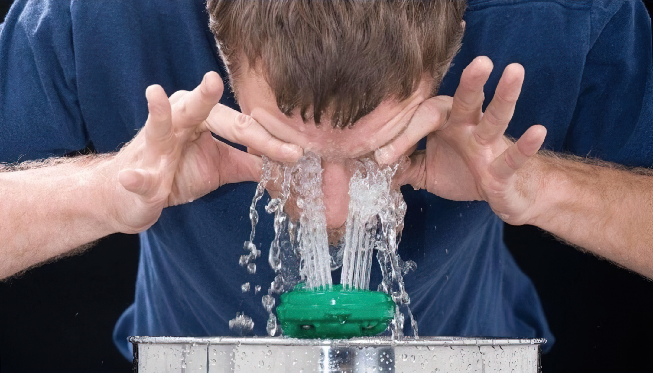 Eau dans les yeux