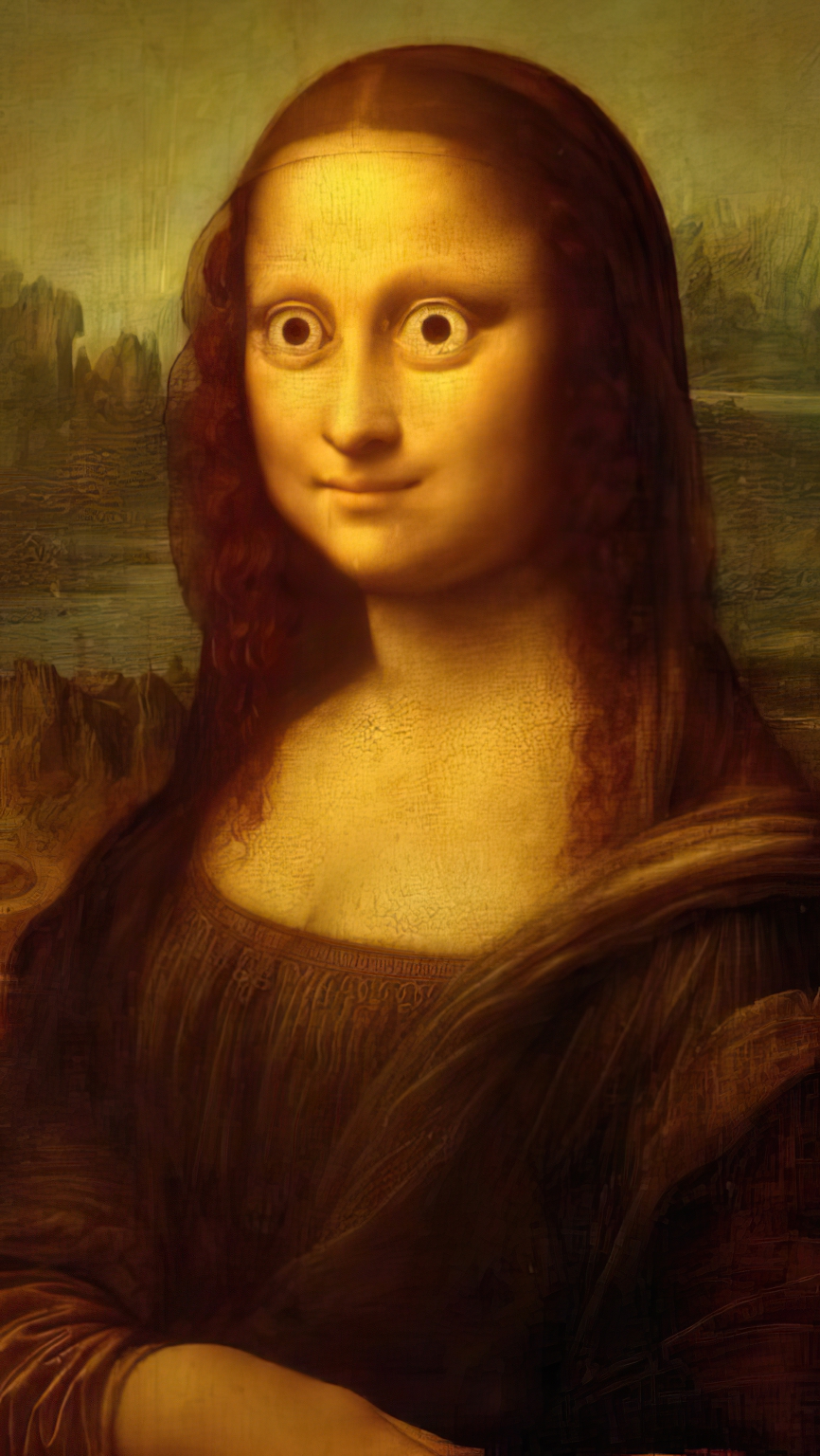Joconde choquée