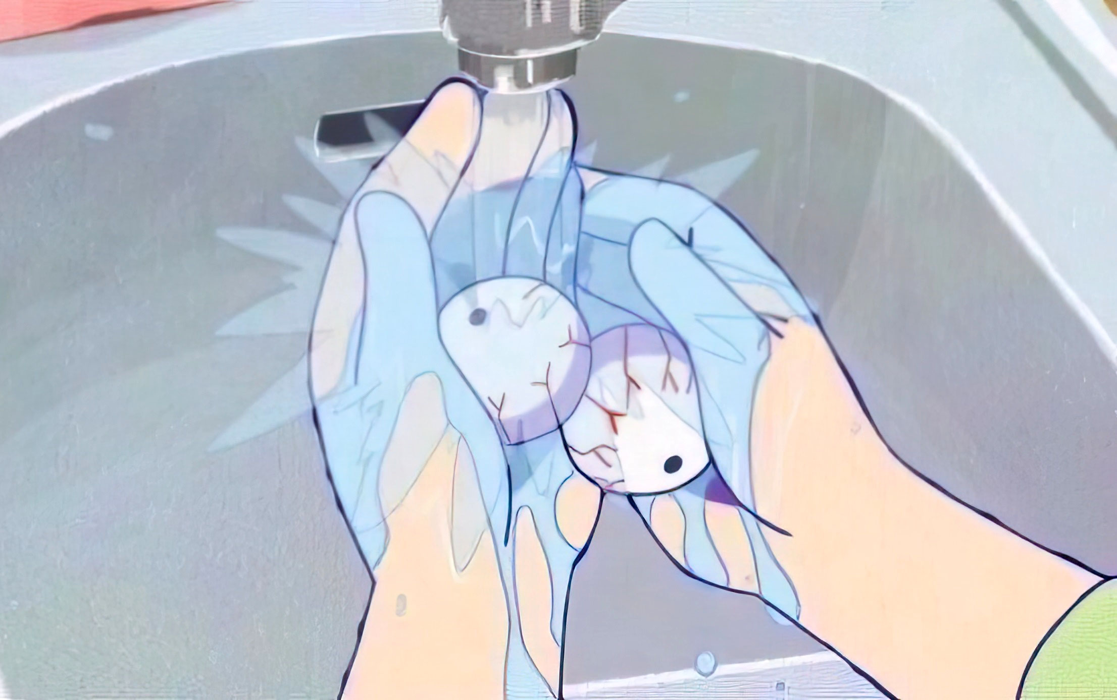 Lavage d'yeux
