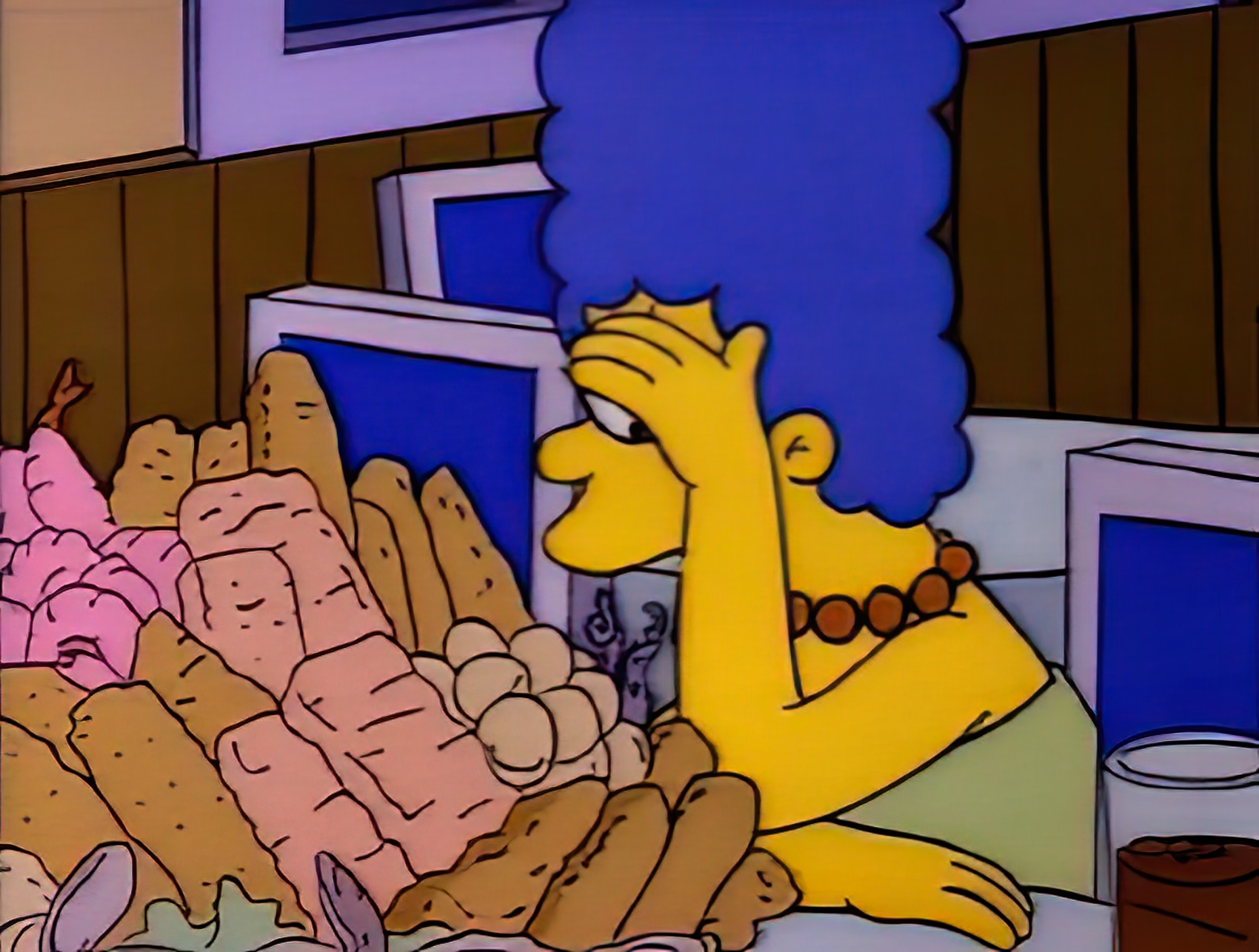 Marge gênée