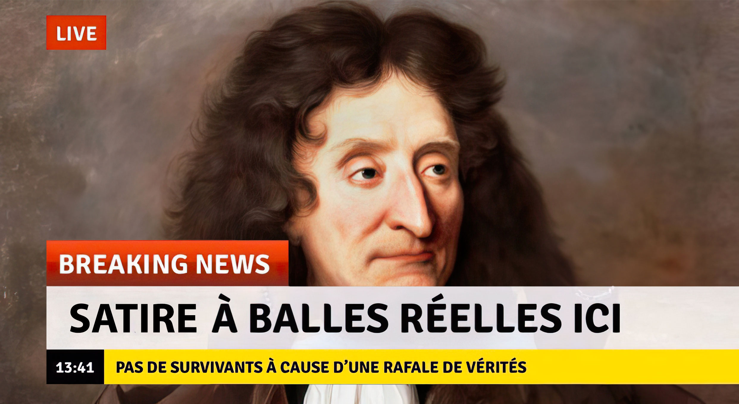 Satire à balles réelles