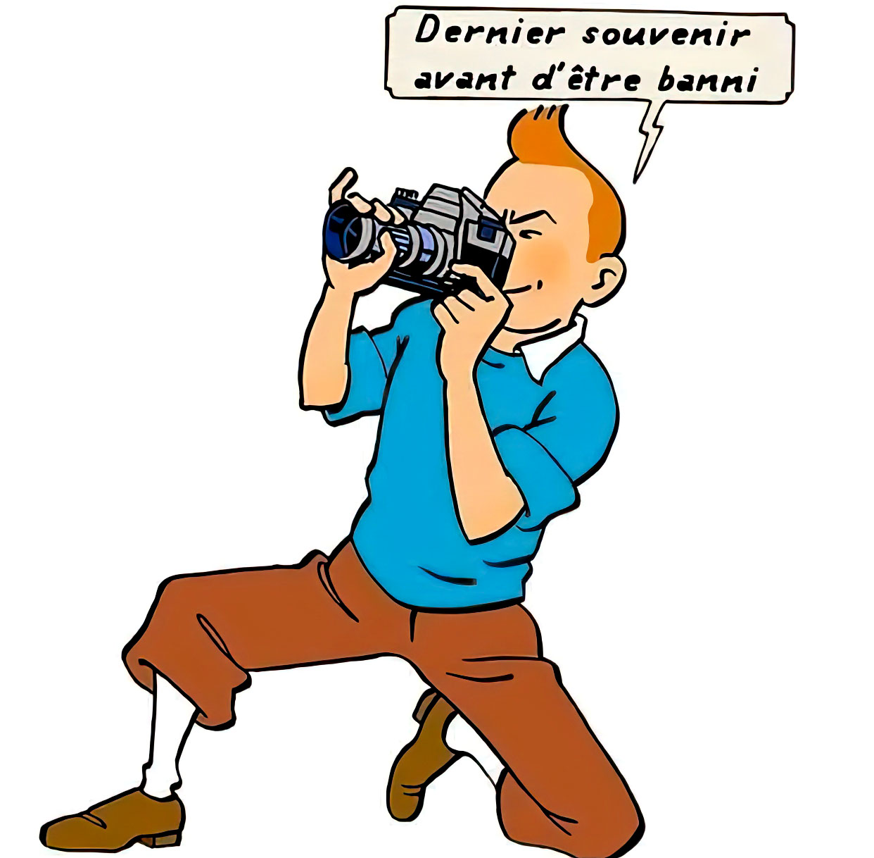 Souvenir avand le ban