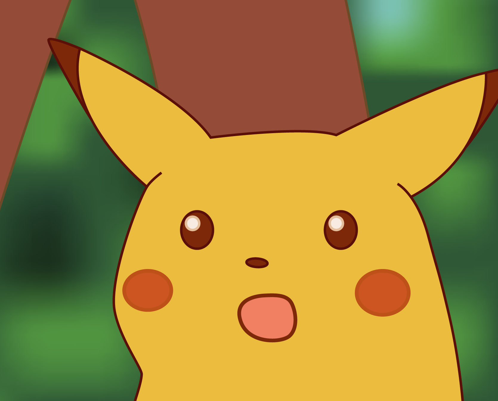 Surprised Pikachu
