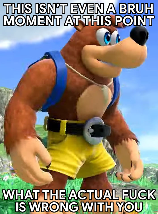 This isn't a bruh moment at this point
