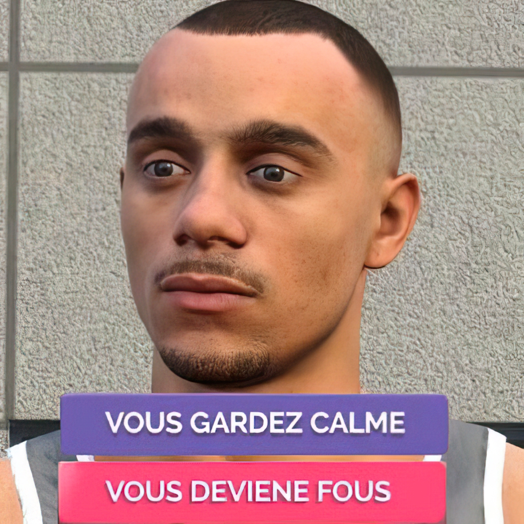 Vous gardez calme vous deviene fous MisterV