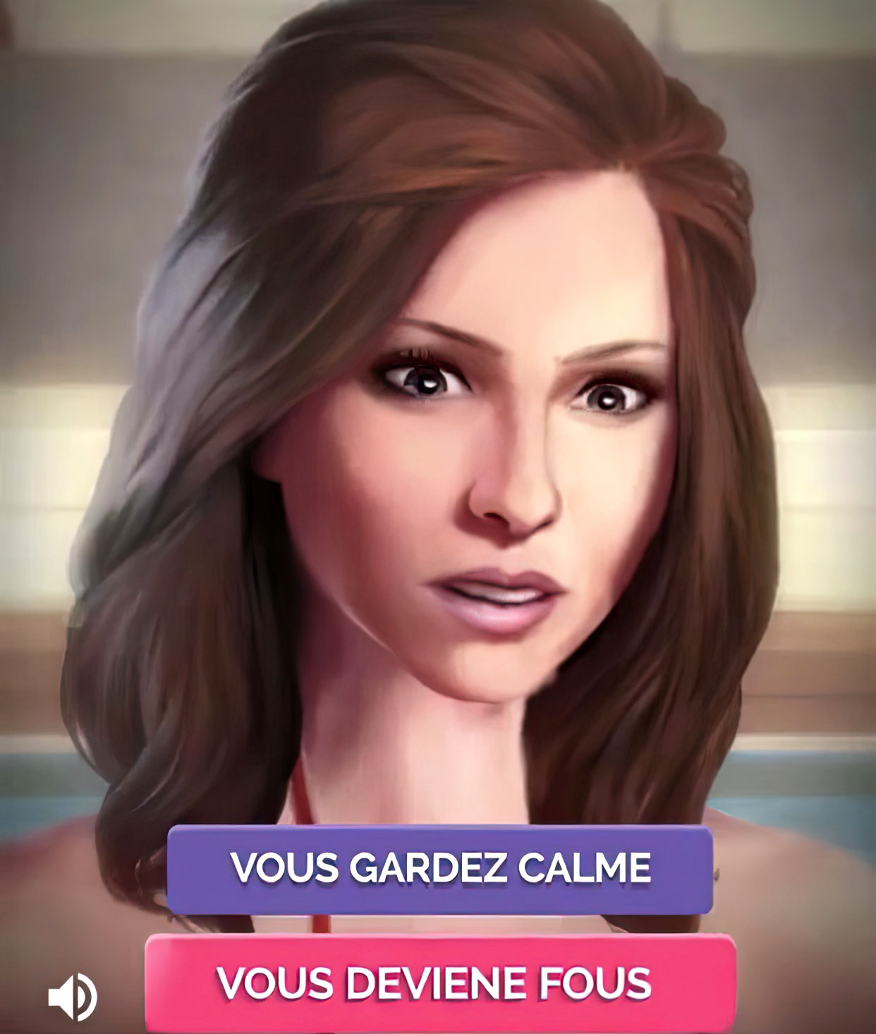 Vous gardez calme vous deviene fous