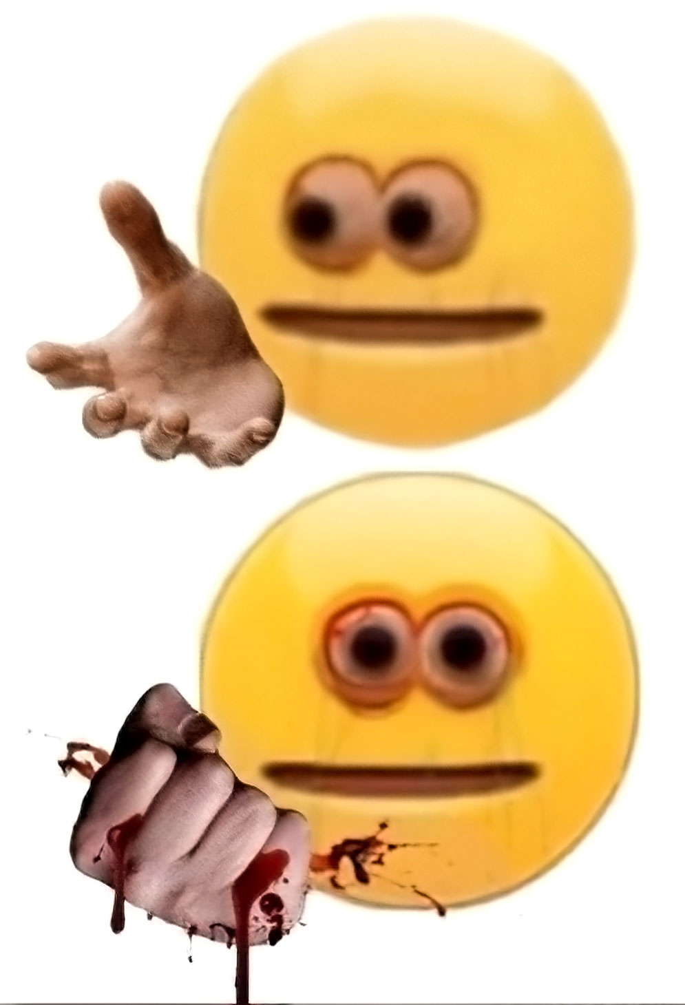Emoji crushing template