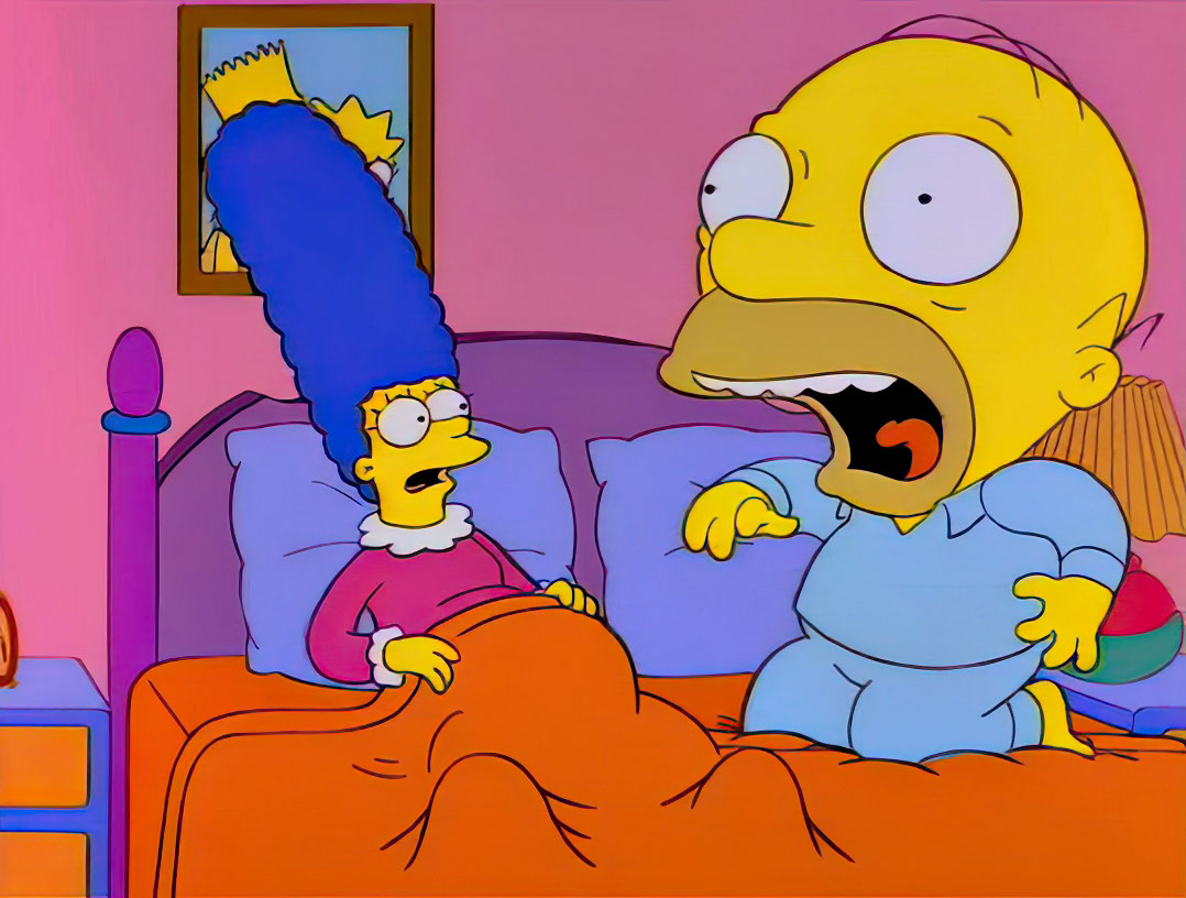 Homer et Marge