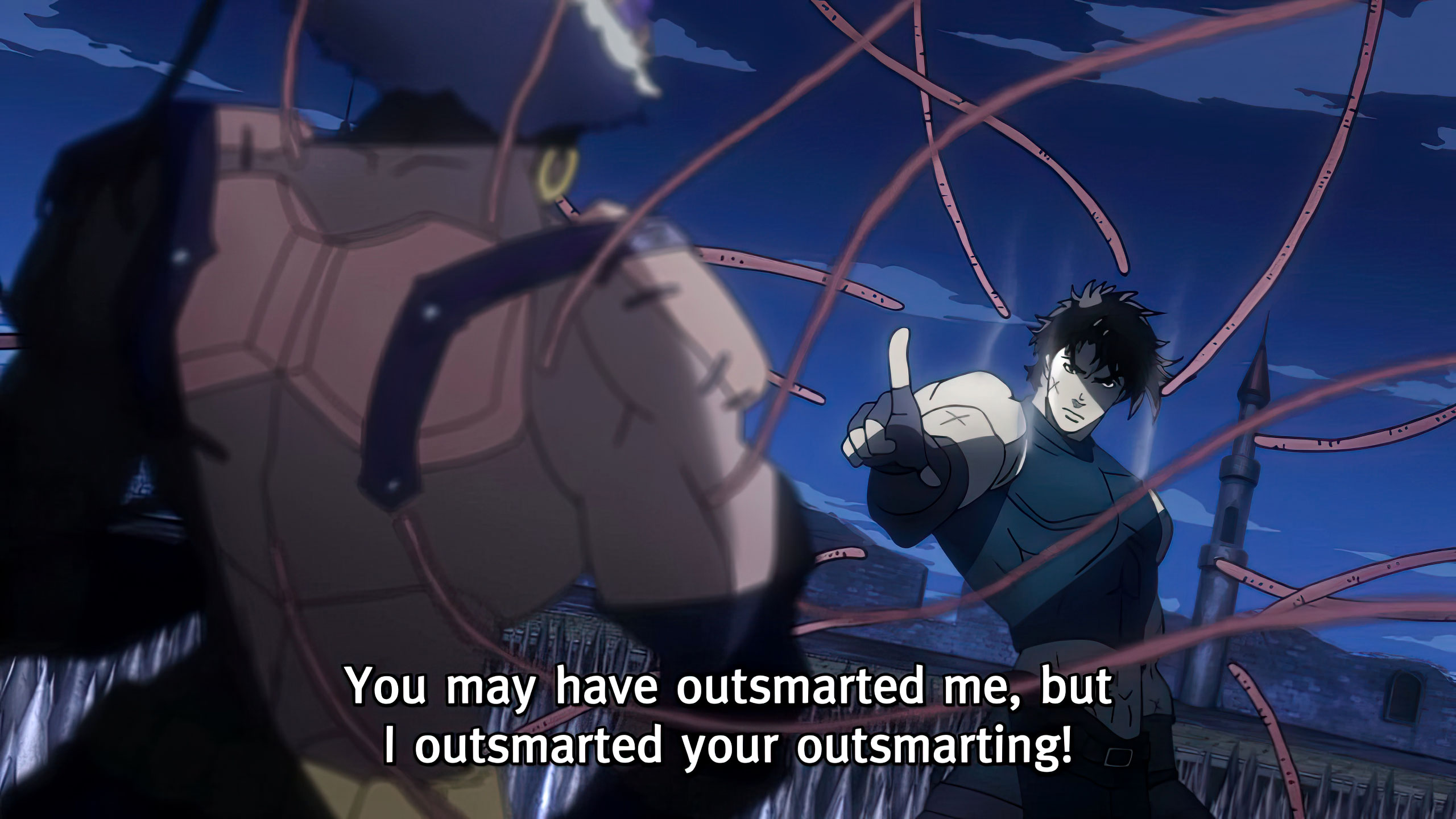 I outsmarted your outsmarting Joseph