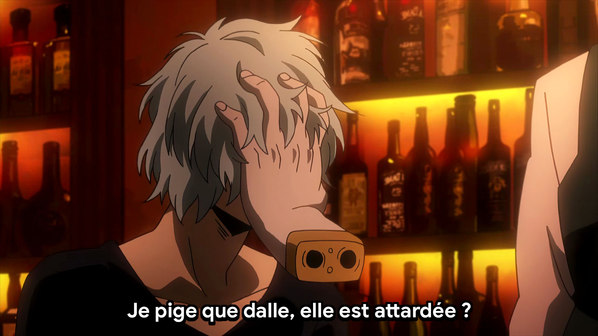 Je pige que dalle, elle est attardée
