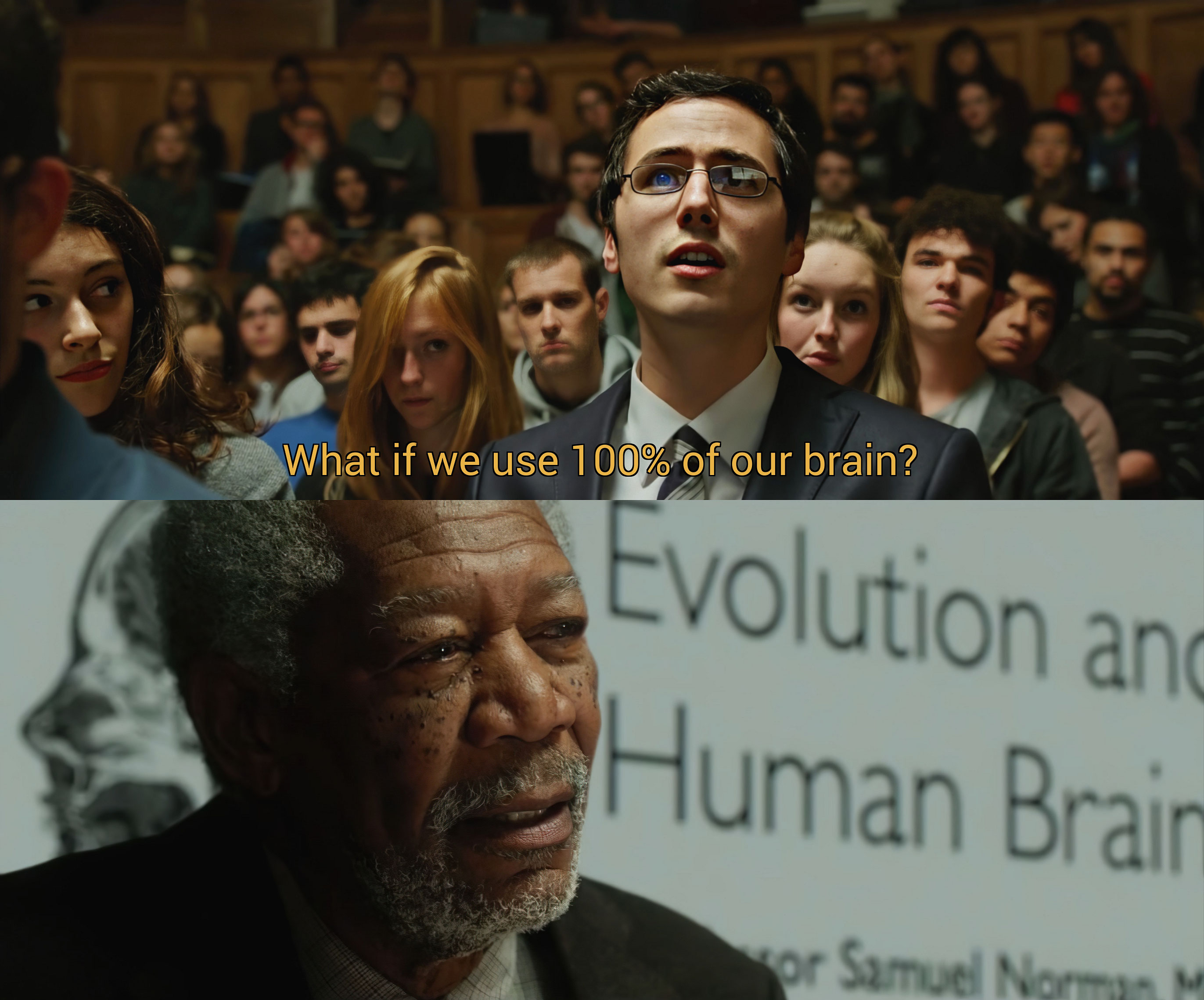 What if we use 100% of our brain