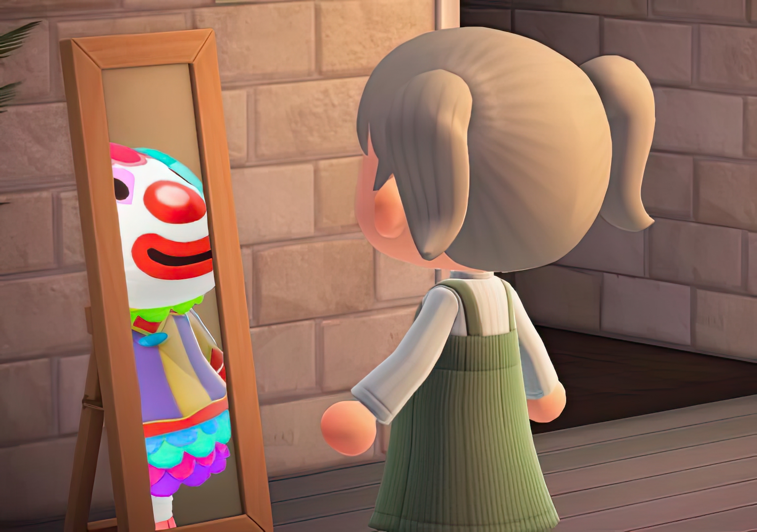 Animal crossing clown